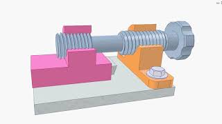 Solidworks Motion Study  Linear Actuator  Assembly amp Simulator [upl. by Elatsyrk724]