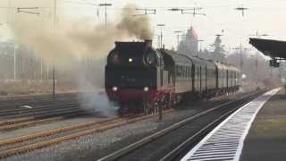 Dampfzug mit 78 468 am 14122014 in Lengerich [upl. by Adalbert]