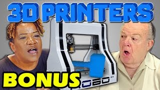 ELDERS REACT TO 3D PRINTERS Bonus 63 [upl. by Arhaz]