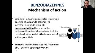 CNS pharmacology Anxiolytics part 1 BAU [upl. by Lubet]