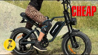 🤩👉36mph on a Budget HappyRun Tank G60 Pro Ebike Review🚴‍♀️ [upl. by Enayd]