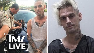 Aaron Carter ARRESTED  TMZ Live [upl. by Leirum]