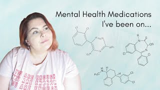 Mental Health Medications That Ive Been On  My Experiences [upl. by Schnurr690]