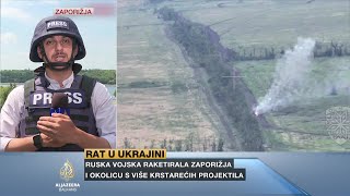 Ruski projektili brži od ukrajinskih radara u Zaporožju [upl. by Ycniuq]