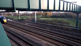 trains at speed near Severn tunnel junction old footage edition [upl. by Adnohsar]