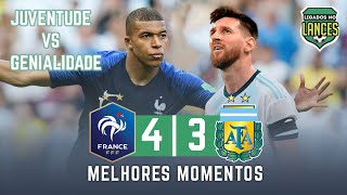 França 4 x 3 Argentina  Melhores Momentos  Copa do Mundo 30062018 [upl. by Netsruk]