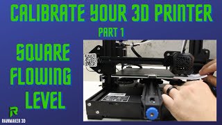 3D Printer Frame Check  Calibrating your 3D Printer Part 1  Ender 3 V2 [upl. by Schreck107]