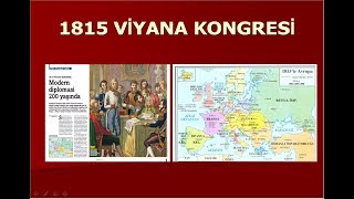 1815VİYANA KONGRESİ [upl. by Lebanna]