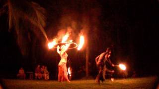 Yalang Yalang Fire Spinning Show [upl. by Lorak]