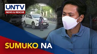 SUV Driver sa viral video ng nasagasaang security guard sa Mandaluyong sumuko na sa PNP [upl. by Cleti]