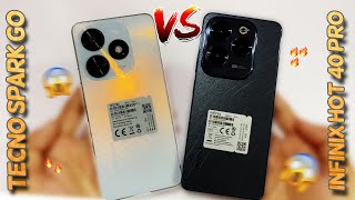 Tecno Spark Go or Infinix Hot 40 Pro Which Should YOU Choose [upl. by Ahseek]