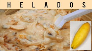 🟡HELADO de TUMBO CURUBA TAXO GELATO MARACUJÁ BANANA PASSION FRUIT ICE CREAM RECIPE🍨🍌😋 2023 [upl. by Alyce]