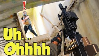 Airsoft LMG will Shake 1800 OUT of your Wallet  Tokyo Marui Mark 46 Mod 0 NGRS at SC Village [upl. by Teague]