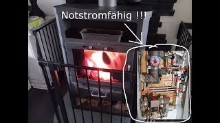 wasserführender Ofen amp Blackout was nun Bereit für den Stromausfall mit DIESEM Notstrom Umbau [upl. by Raul304]