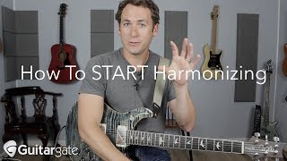 How To Easily Harmonize On Guitar  Getting Started [upl. by Halle392]