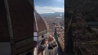 A tour of Florence’s Brunelleschi Dome 🎨🇮🇹 travel italy [upl. by Dowzall67]