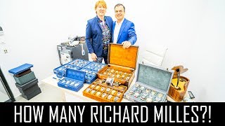 7MILLION WATCH COLLECTION SO MANY RICHARD MILLE WATCHES [upl. by Nicol]