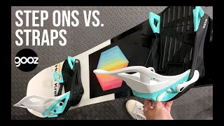 Burton Step On vs Strap Bindings  OVERVIEW amp UNBOXING [upl. by Brace500]