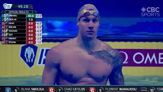 Caeleb Dressel 100 IM World Record ISL Final [upl. by Granoff]