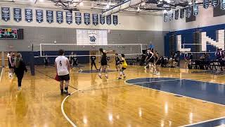 Kenowa Hills Boys Volleyball vs Loy Norrix Blue 41324 [upl. by Oribelle]