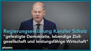 Regierungserklärung von Bundeskanzler Olaf Scholz SPD am 22062023 [upl. by Leah729]