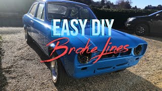 MK1 Escort Restoration  Brake Lines [upl. by Pooley]