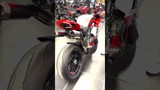 2024 Ducati Panigale V4R Full Titanium Akrapovic Exhaust [upl. by Elmira]