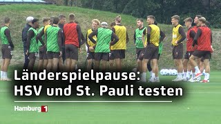 Länderspielpause HSV und FC St Pauli testen [upl. by Anderea]