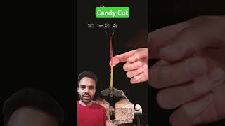 Amazing candy cut oddlysatisfying satisfying experiment funny candy microvideo shorts [upl. by Yemac]