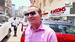 Goan Reporter News Site Inspection of Panjim Smart City Work Minister Babush Monserrate comments [upl. by Alejandrina994]