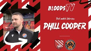 Phill Cooper Postmatch interview  Euxton Villa H [upl. by Yentrac]