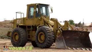 FIAT ALLIS FR15B LOADER WORKING [upl. by Leilamag]