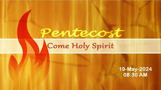 Pentecost Sunday Mass  830 AM 19May2024 [upl. by Aranat]