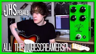 The Only Tubescreamer Youll Ever Need Bonsai 9 Way Screamer  JHS Pedals Pedal Demo [upl. by Kennie53]