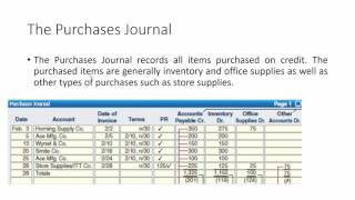 Special Journals and Subsidiary Ledgers [upl. by Jit]