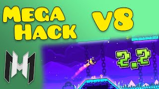 Mega Hack v8 Early Access  Geometry Dash 22 [upl. by Einafpets358]