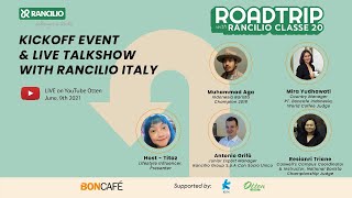 ROADTRIP WITH RANCILIO CLASSE 20  KICKOFF EVENT amp LIVE TALKSHOW WITH RANCILIO ITALY [upl. by Wayland]