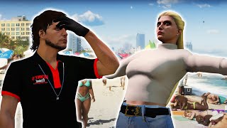 GTA 5 RP A ZERO EN HARDCORE  9 Oh non ma mère débarque à Los Santos [upl. by Elsbeth133]