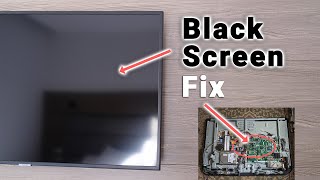 TV Black Screen Fix  Works for All Models [upl. by Elmore]