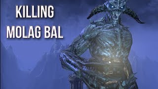 ESO  Killing Molag Bal HD [upl. by Francisca]