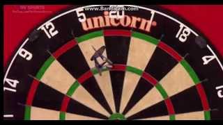 Gary Anderson 180 Bouncer Final Darts World Championship 20142015 [upl. by Palermo]