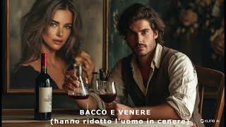 BACCO E VENERE hanno ridotto luomo in cenere [upl. by Novaat234]