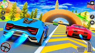 Impossible Stunt Car Tracks 3D New Vehicle Unlocked  Android GamePlay [upl. by Ahcarb103]