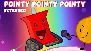 BFDIA 14 Pointy Pointy Pointy Song Extended Remix  Pins Lullaby Song [upl. by Court155]