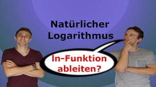 Logarithmus  ln x Ableitung mit AufgabenLösung [upl. by Osbert]