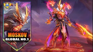 SKIN PAKE NOMOR SERI PERTAMA  MOSKOV ALLSTAR   Mobile Legends [upl. by Zigmund618]