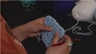 Knitting the Rib Stitch Crochet  Starting a New Color in a Rib Stitch Crochet [upl. by Yllac]