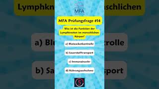 📚 MFA Prüfungsvorbereitung  Prüfungsfrage 14 [upl. by Scevor]