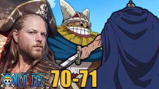 Broggy and Dorys Giant Holmgang in Little Garden  One Piece Anime Reaction Episode 70 71 [upl. by Beaufort]