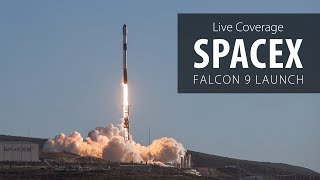 Watch live SpaceX Falcon 9 rocket launches 22 Starlink satellites from Vandenberg SFB California [upl. by Madden]